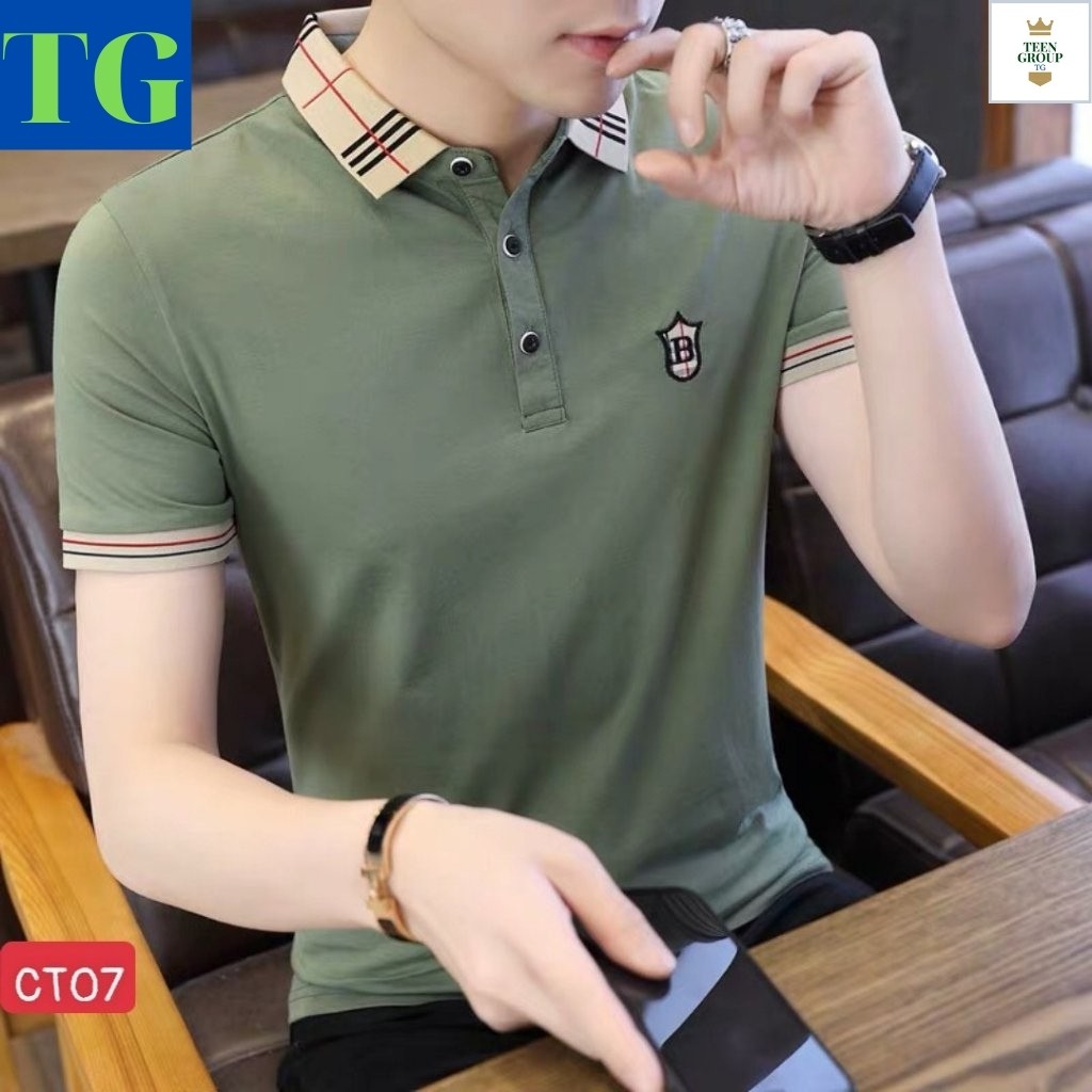 Áo thun nam tenji ct53tj áo phông nam nhiều màu logo b cao cấp phong cách trẻ trung thời trang tenji store 3(44 - 73kg)