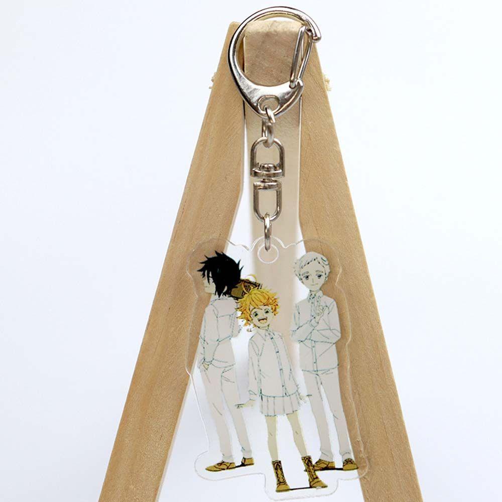 DARNELL Móc Khóa Hoạt Hình The Promised Neverland Dễ Thương