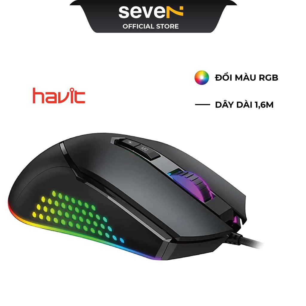 Chuột Gaming Havit MS814 Chính Hãng