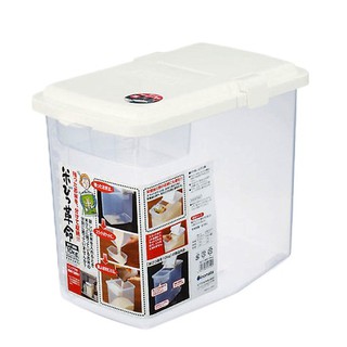 Thùng gạo 10kg nắp bật có bánh xe