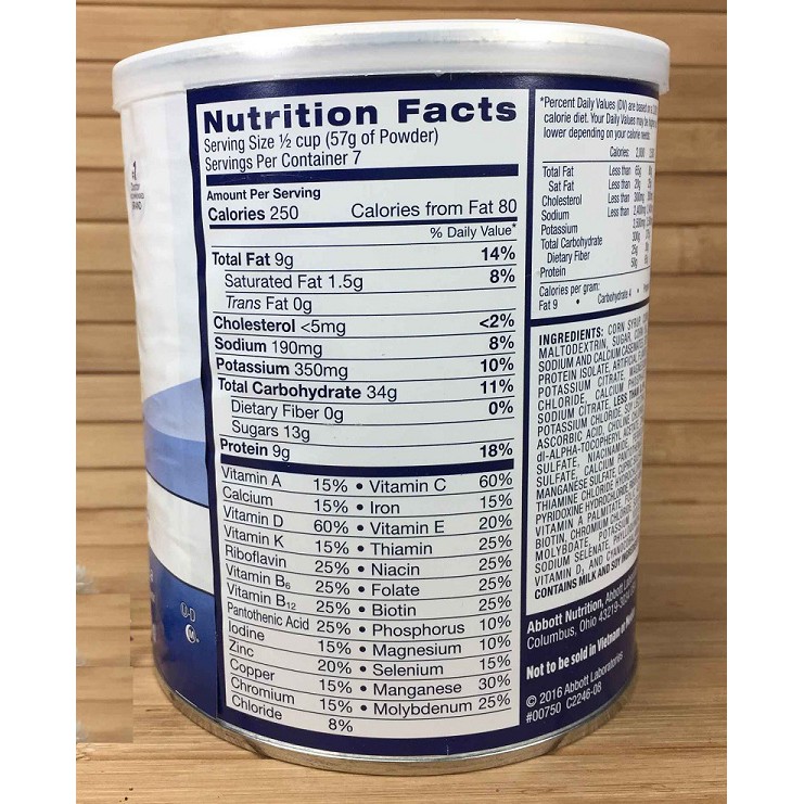 Q10[Date 2023] Sữa bột Ensure Original Nutrition Powder 397g của Mỹ