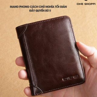 Ví da nam bò cao cấp hb