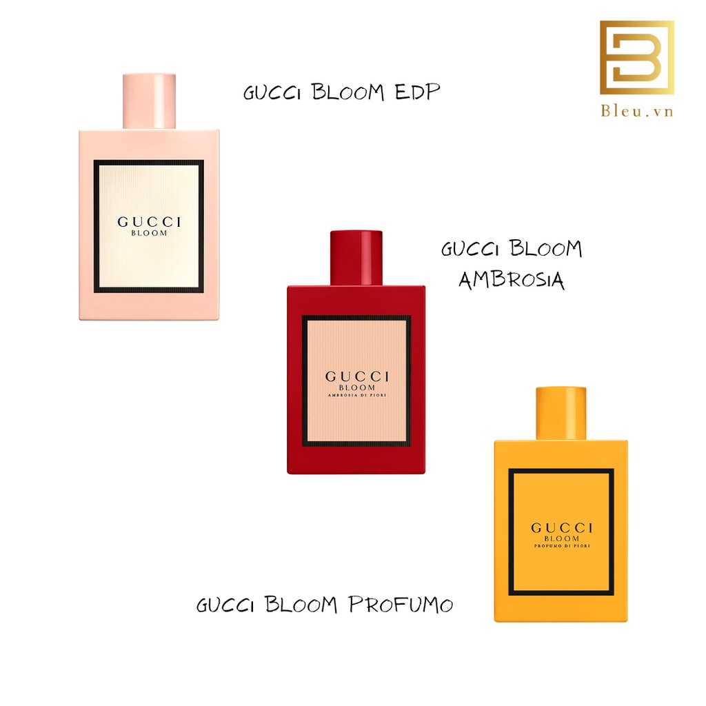 Nước hoa nữ Gucci Bloom EDP - Gucci Bloom Ambrosia - Gucci Bloom Profumo Di Fiori