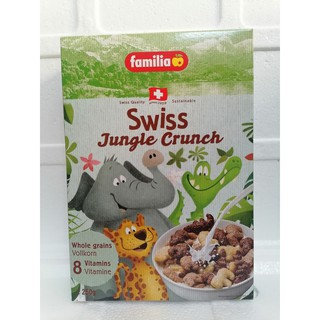 Ngũ cốc hình thú FAMILIA Jungle Crunch Cereals