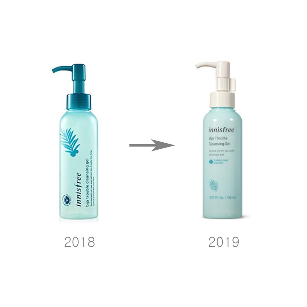 TẨY TRANG DẠNG GEL INNISFREE BIJA TROUBLE CLEANSING GEL 150ML