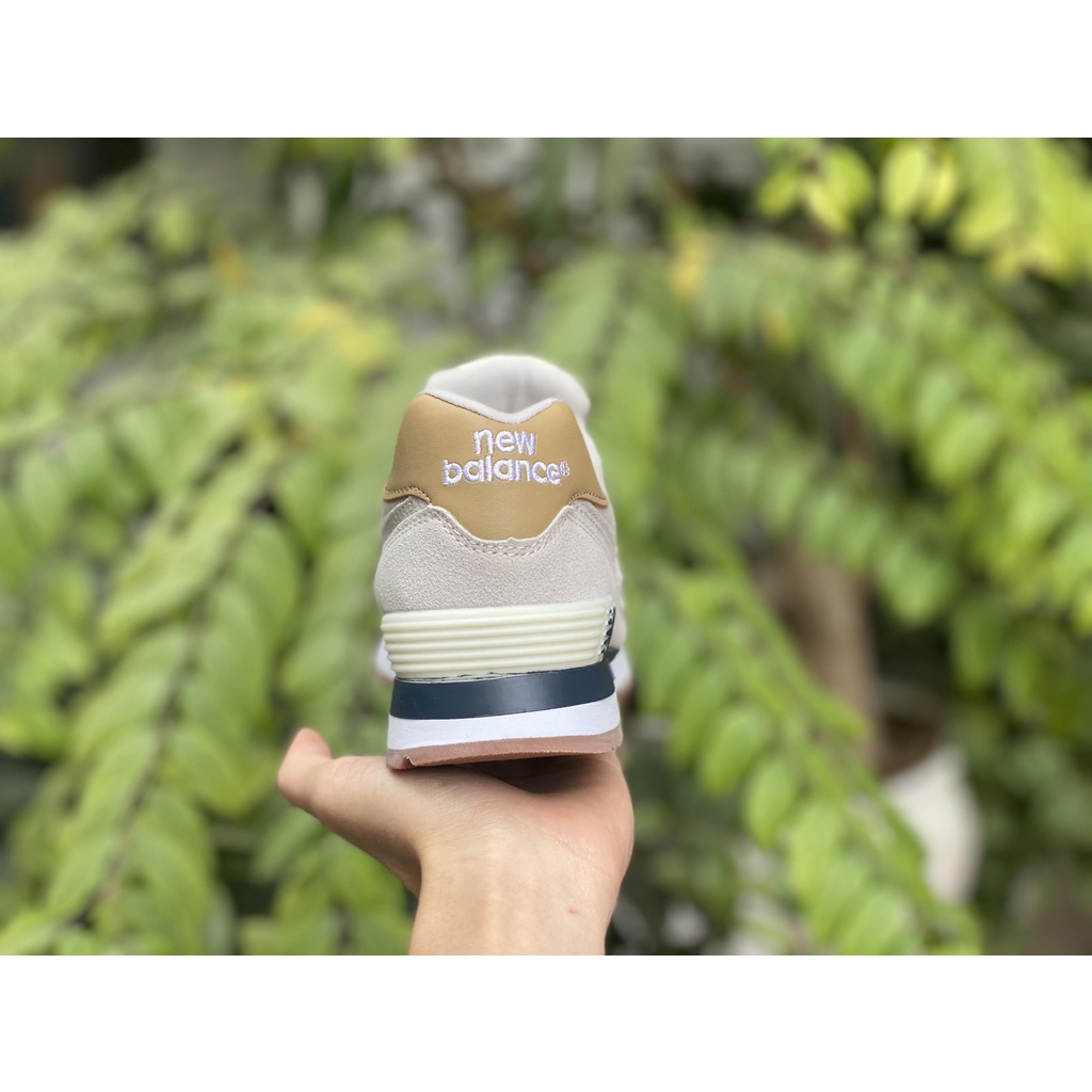 Giày NB 574 Classic Grey Blue- Xanh than Bản Cao cấp | BigBuy360 - bigbuy360.vn