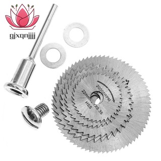 Set lưỡi cưa tròn 22-44mm với 2 vòng đệm cao cấp chuyên dụng cho cho máy cắt