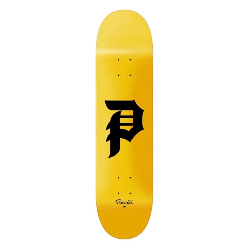 Mặt Ván Trượt Skateboard Cao Cấp Mỹ - PRIMITIVE TEAM DIRTY P YELLOW DECK 8.38