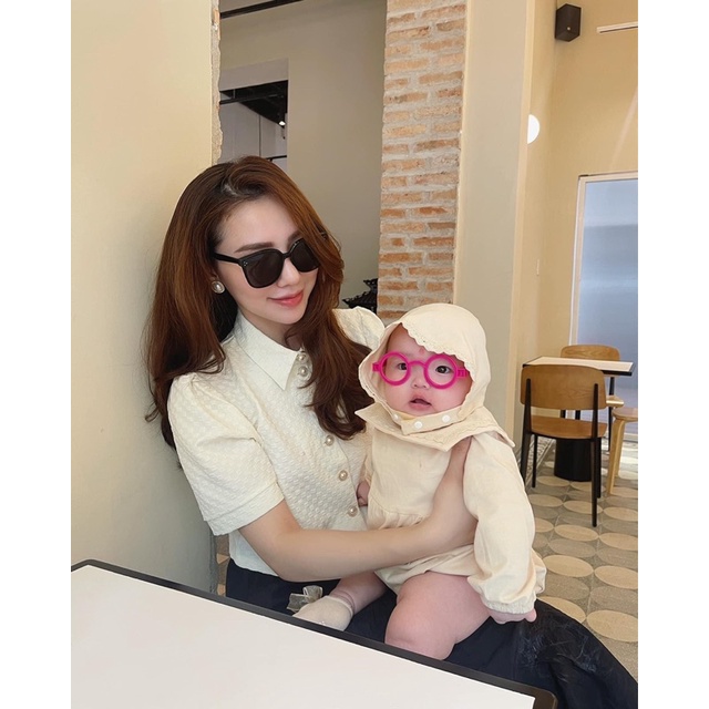 Áo sơ mi trắng kiểu croptop DAZY auth