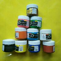 Màu acrylic 3D màu vẽ vải vẽ tường loại 100ml