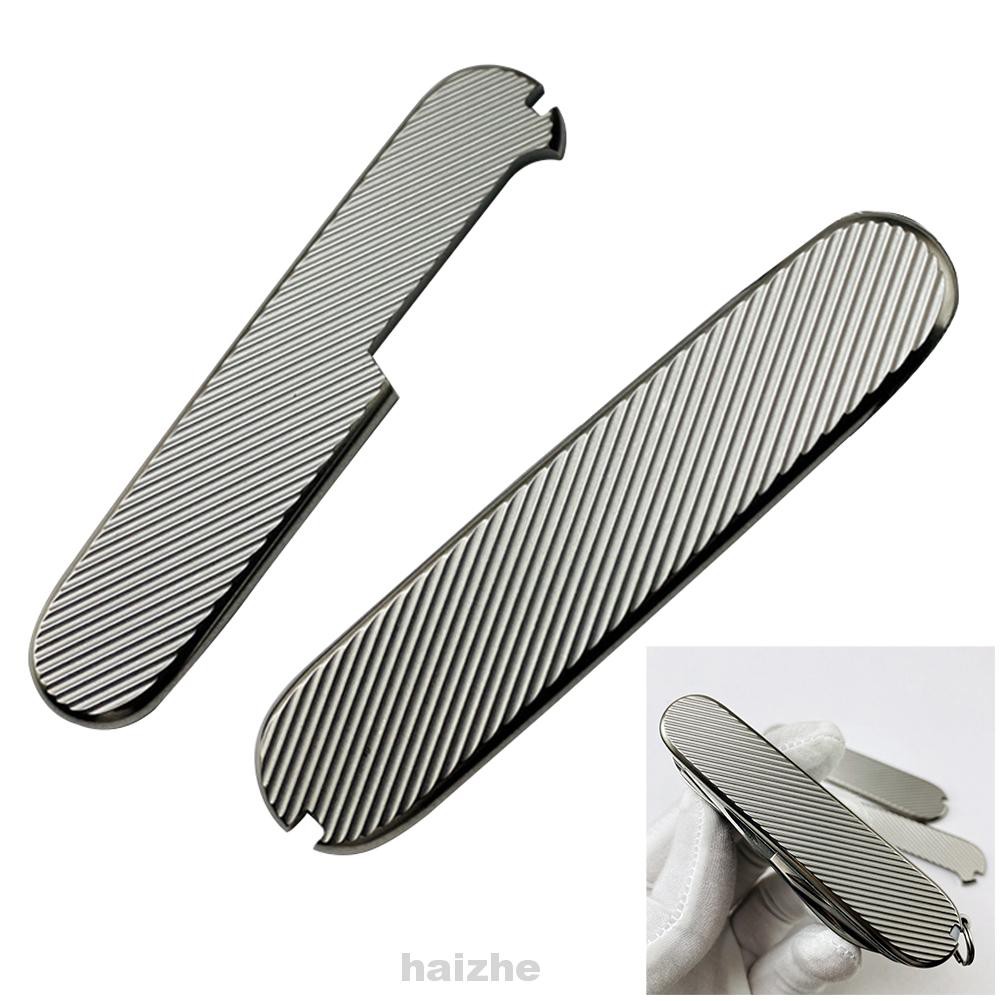 2pcs Cutter Scales Professional DIY Durable Replacement Parts Patches Titanium Alloy For Victorinox | BigBuy360 - bigbuy360.vn