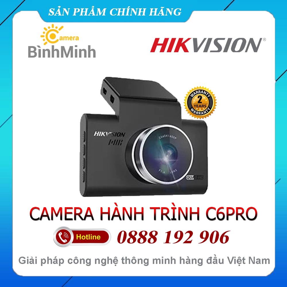 Camera Hành Trình Hikvision B1, F3 Pro C6PRO HD 4 Inch - Bảo Hành Chính Hãng 2 Năm