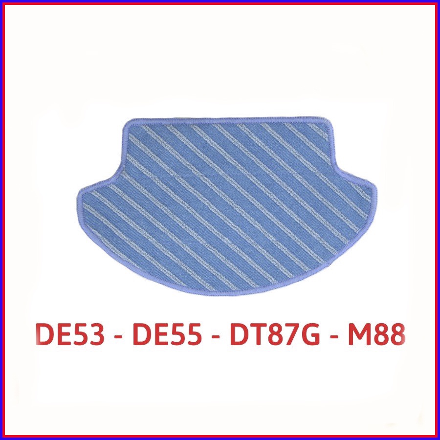 Khăn lau thay thế robot hút bụi lau sàn Ecovacs Deebot  DE 53, DE 55, DT 85G