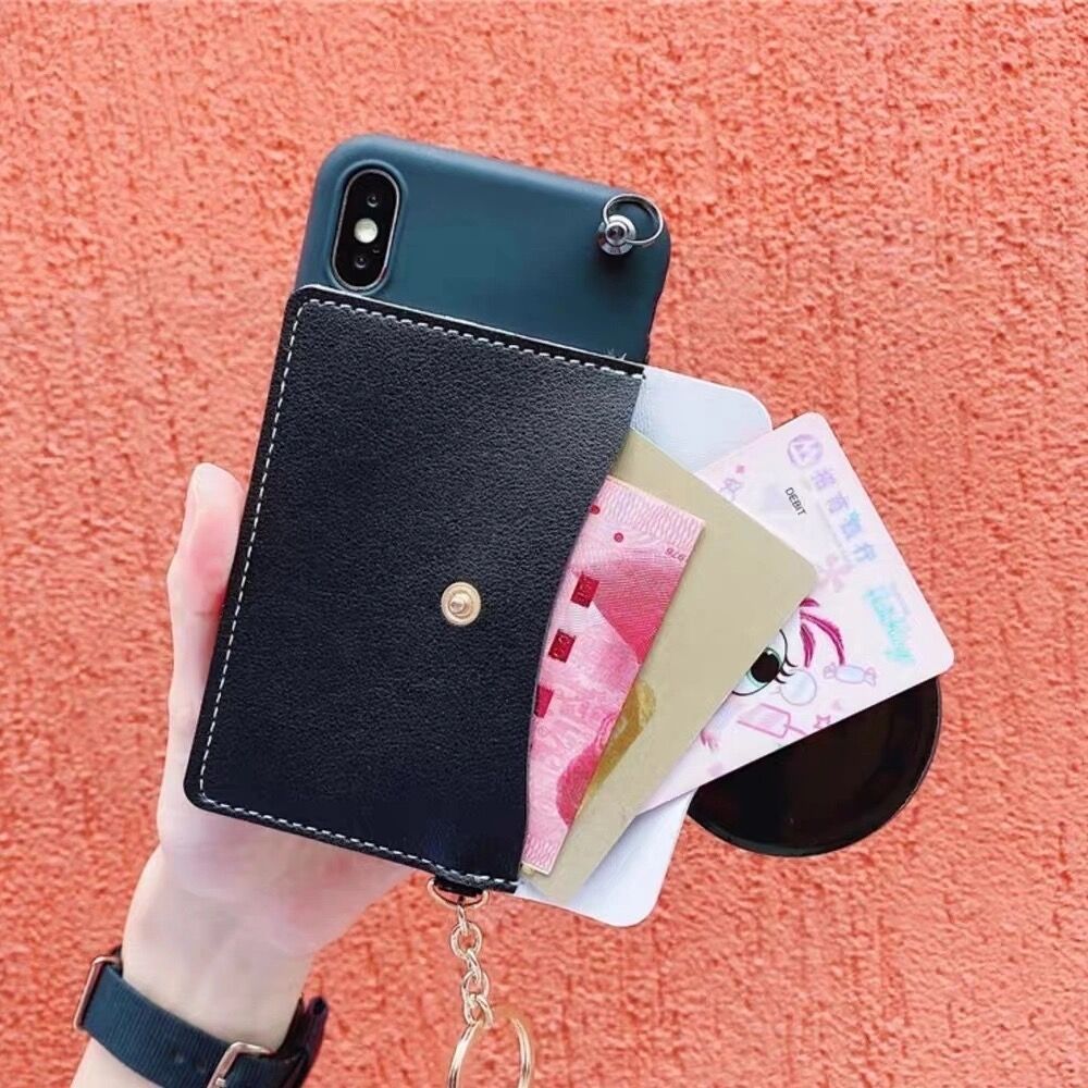 Ốp Điện Thoại Gắn Ví Hình Mickey Minnie Cho Oppo A75S A73 A92 A72 A75 A31 A52 A53 | BigBuy360 - bigbuy360.vn