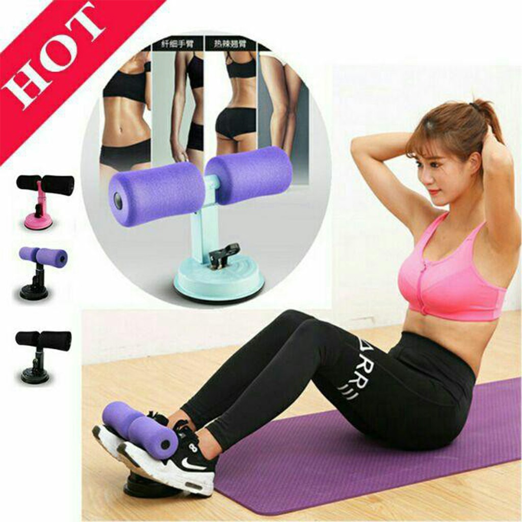 Dụng Cụ Tập Cơ Bụng Eo GYM Có Đế Hút Chân Không Trụ Chữ T Bám Sàn Tốt Giúp Dáng Chuẩn Eo Thon