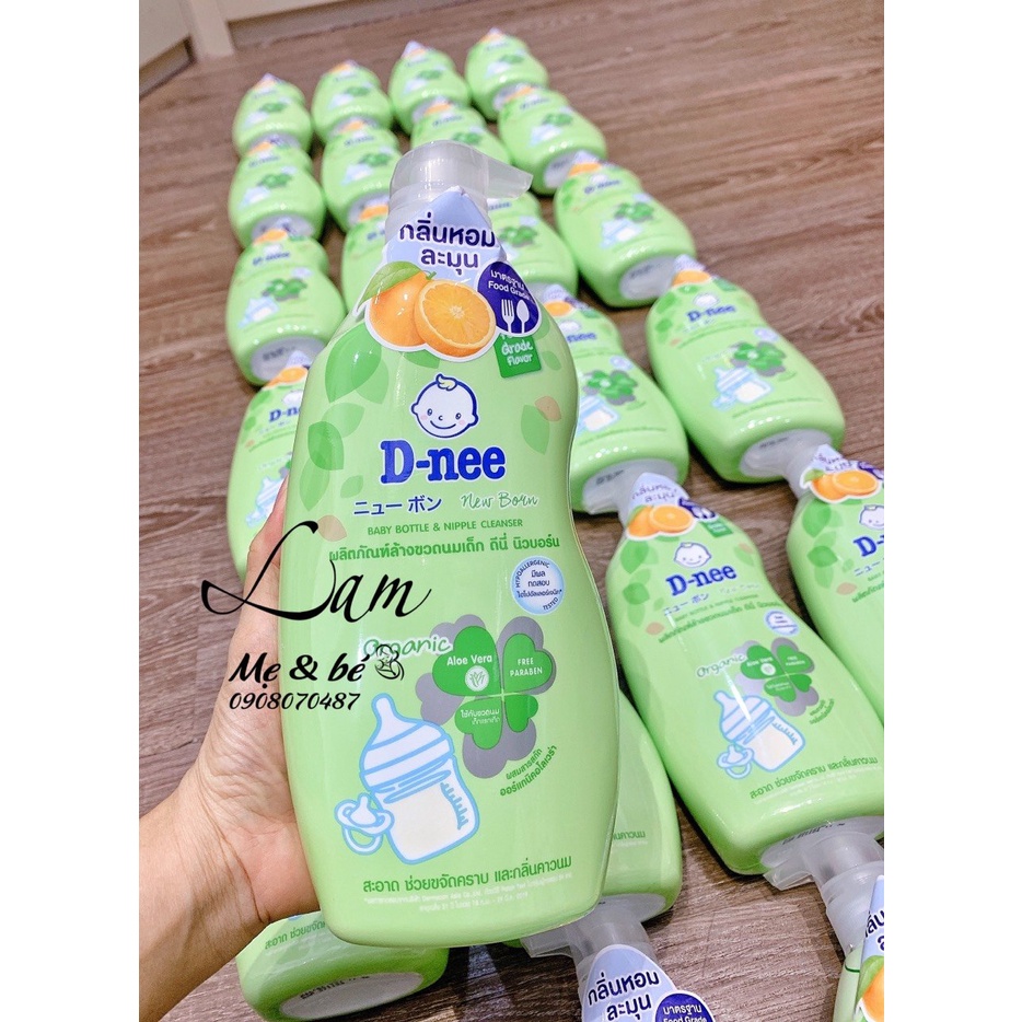 Nước rửa bình sữa rau củ quả Dnee Hữu cơ