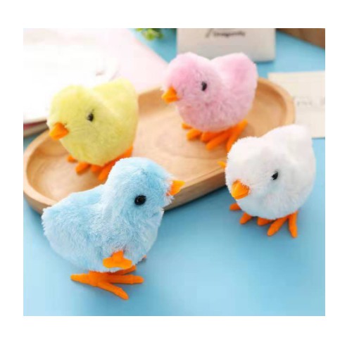 Gà con vặn cót biết chạy cho bé