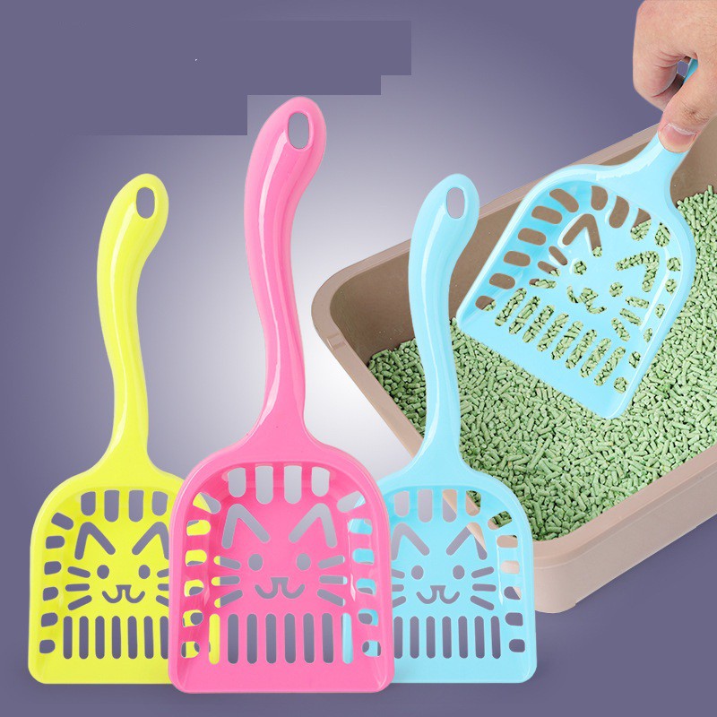 Xẻng xúc cát chó mèo giao màu ngẫu nhiên