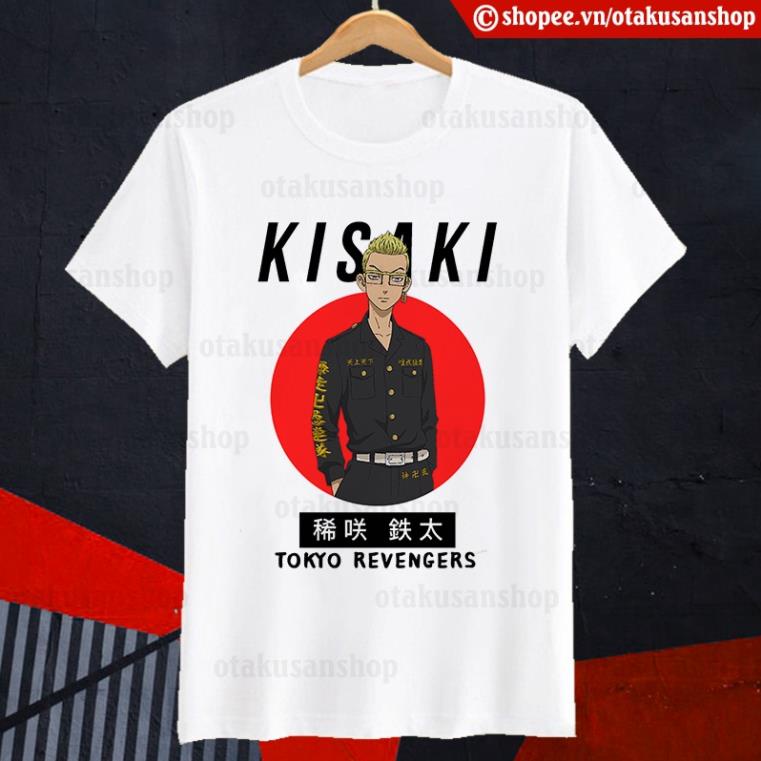 Áo thun Tokyo Revengers Kisaki Tetta Art ngắn tay
