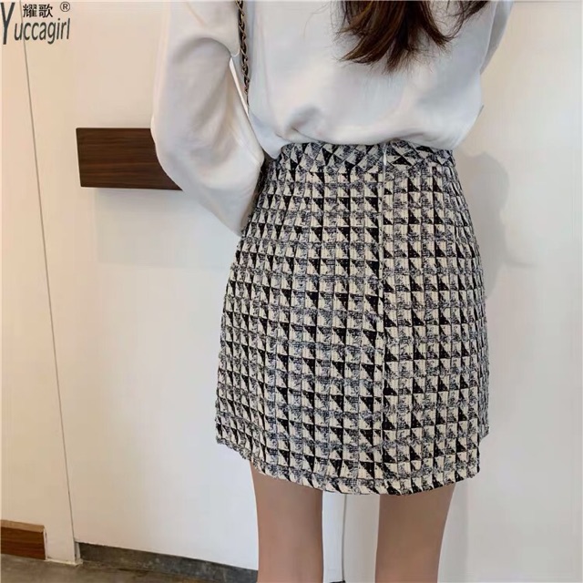 Chân váy dạ kẻ hoạ tiết  Ulzzang 🍓 Hàng Quảng Châu | BigBuy360 - bigbuy360.vn