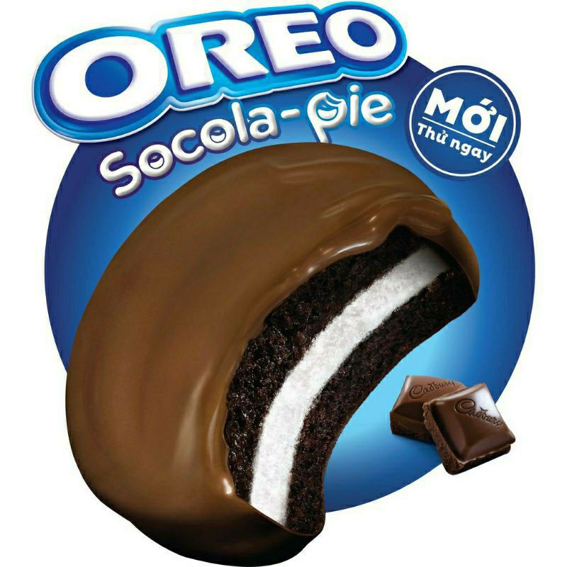 BÁNH OREO SOCOLA-PIE CADBURY. BÁNH MỚI RA NHON ƠI LÀ NGON CỦA CTY KINH ĐÔ