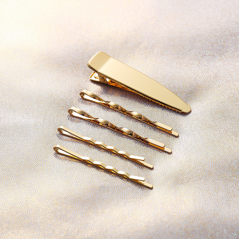 Set 3 Kẹp Tóc Chữ U Đính Ngọc Trai Phong Cách Hàn Quốc