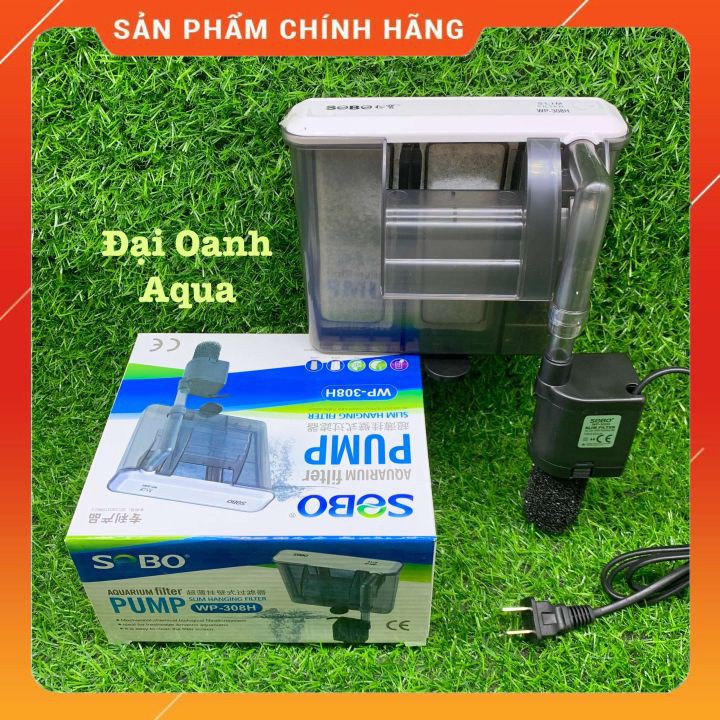 Máy Lọc Thác Treo Dạng Mỏng SOBO WP 308H 408H 508H | Dành Cho Bể Cá Thuỷ Sinh