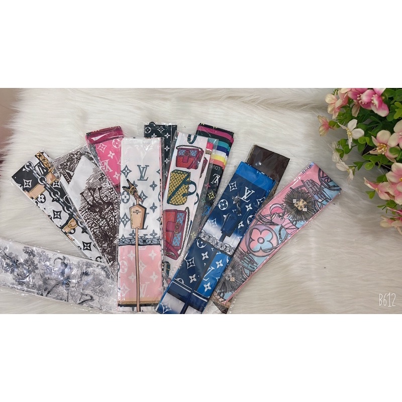 Khăn quấn túi HM, buộc tóc hàng đẹp