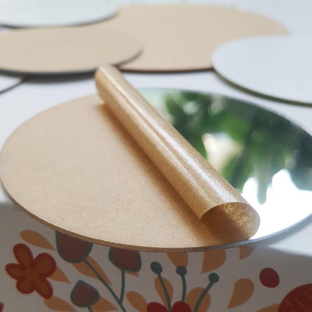JANE Decal dán tường Mặt Gương Acrylic Hình Hoa Sen Nở 3D Sáng Tạo Trang Trí Nhà Cửa DIY