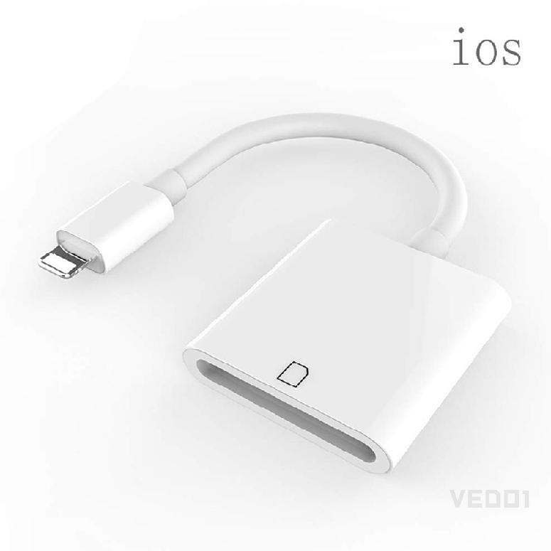 Dành cho điện thoại di động iPhone Đầu đọc thẻ SD ipad Đầu đọc thẻ OTG Bộ chuyển thẻ đổi nhớ máy ảnh 310