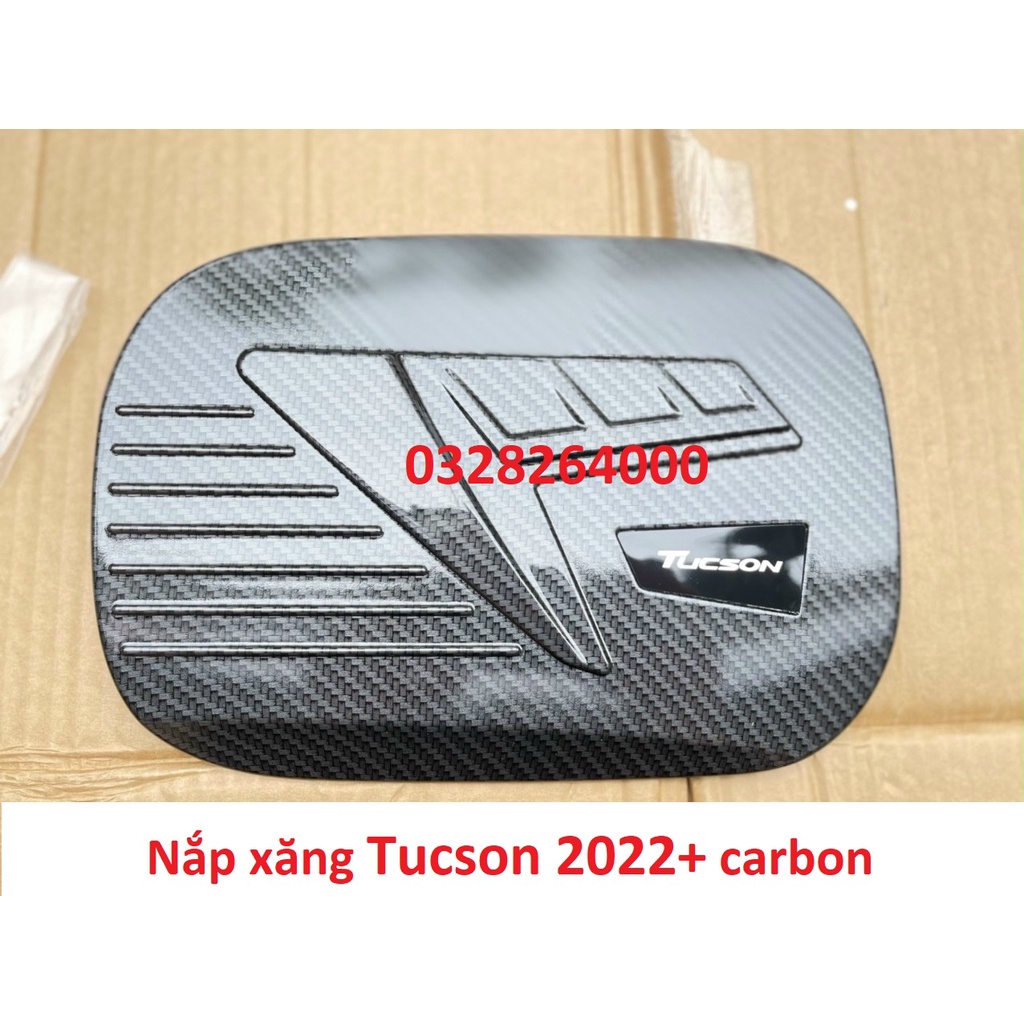 Ốp tay nắm, hõm cửa CARBON xe Huyndai Tucson 2022, 2023 vân Cacbon cao cấp