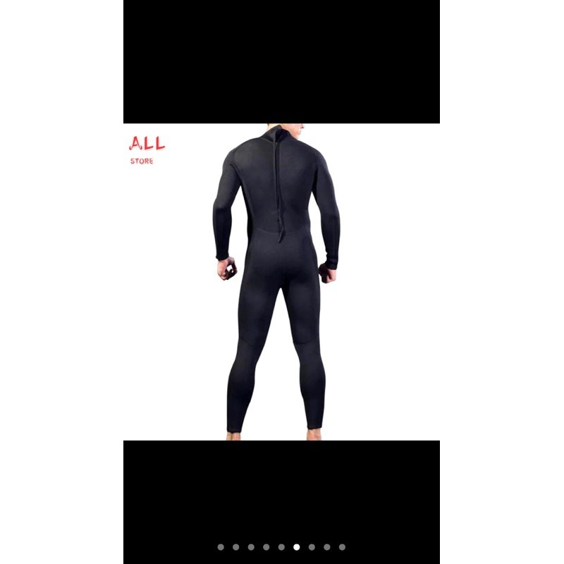 Bộ đồ lặn biển giữ nhiệt nam, nữ dày 3mm chất liệu cao su neoprene( size L )