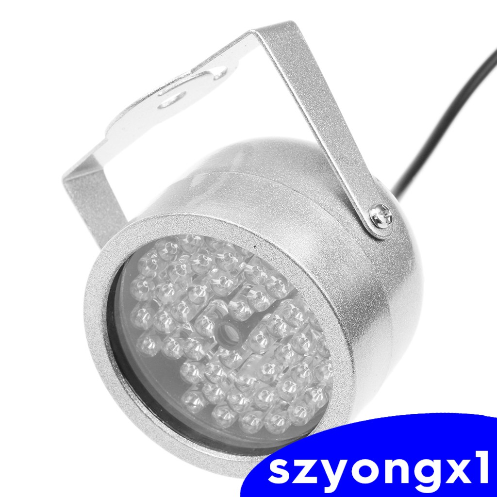 Đèn Led Hồng Ngoại 48 Bóng Hỗ Trợ Nhìn Ban Đêm 12v