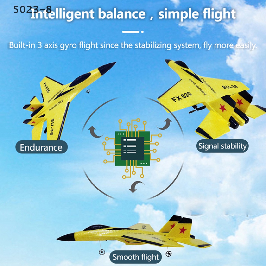 Máy Bay Chiến Đấu Điều Khiển Từ Xa SU-35 RC 2.4G 5023-8