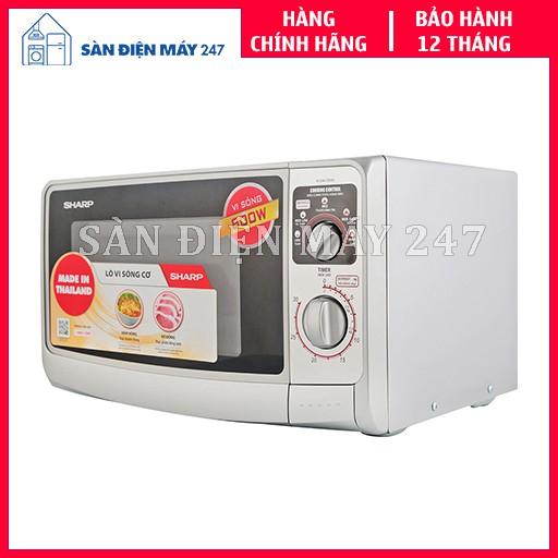 [FREESHIP] Lò Vi Sóng Sharp R-20A1(S)VN - Hàng Chính Hãng THÁI LAN, bảo hành 12 tháng