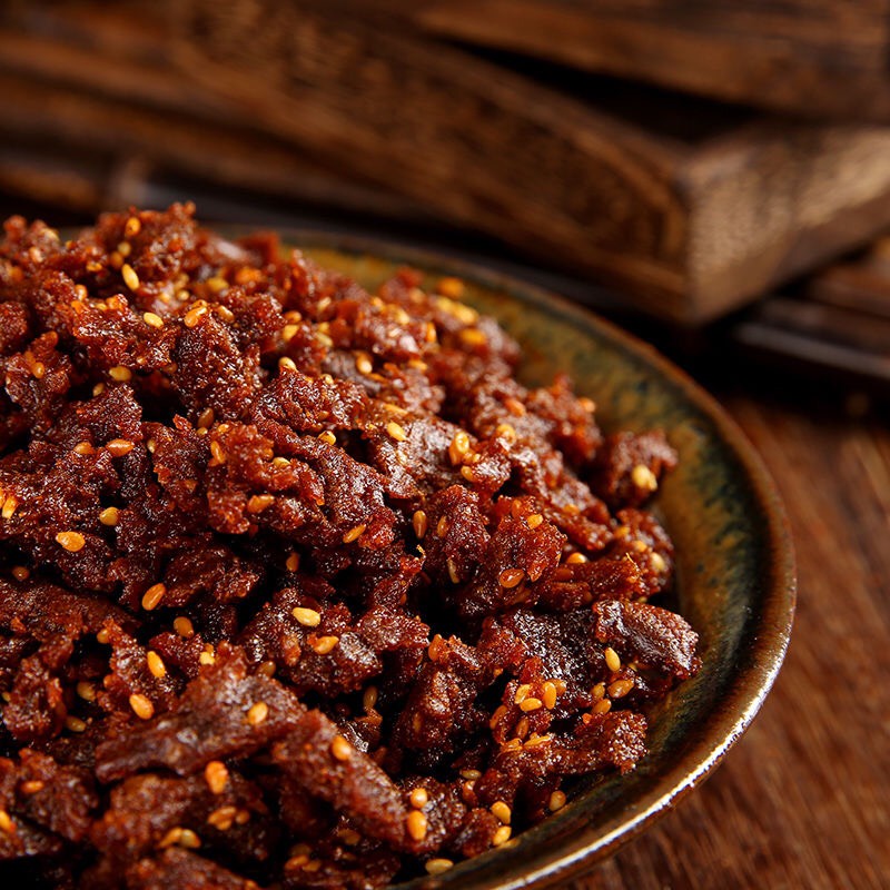 BÒ XÉ CAY XÁ XÍU THƠM NGON GÓI 35G ĂN VẶT