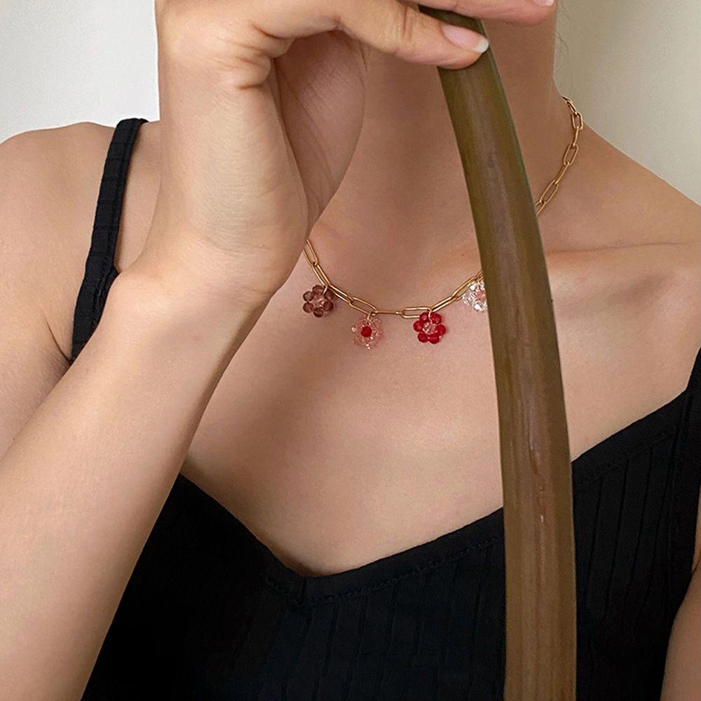 Vòng Cổ Choker 26 Hạt Phong Cách Vintage