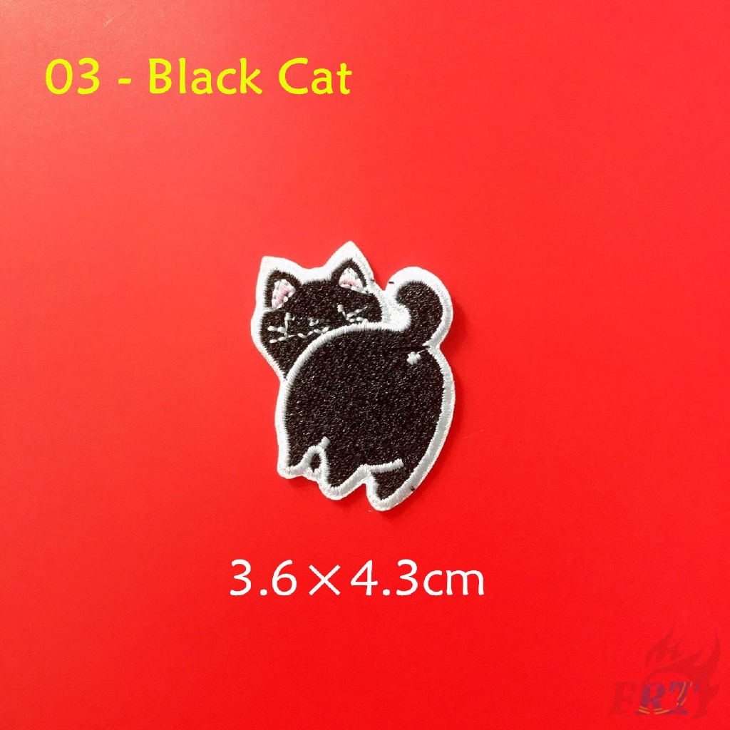 Miếng ủi thêu quần áo hình mông thú cưng dễ thương DIY