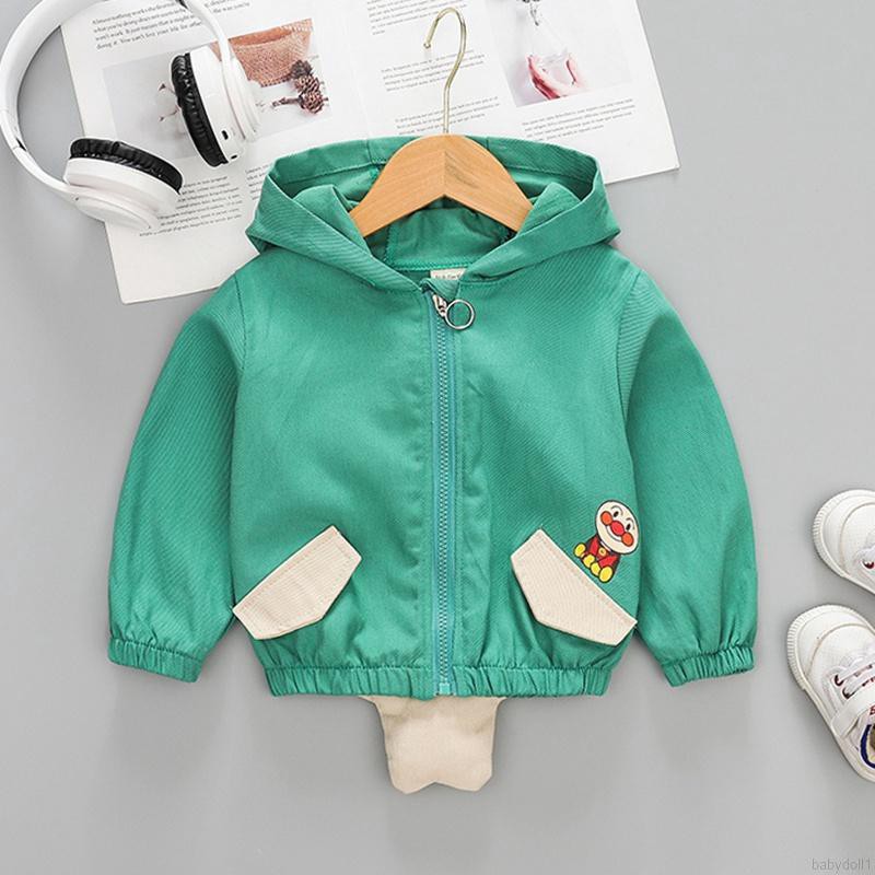 Áo khoác hoodie hình nhân vật hoạt hình cho bé