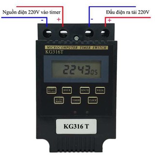 Công Tắc Hẹn Giờ Tắt Mở Tự Động