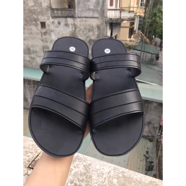 Dép cao su nam 2quai,dép nam quai ngang,dép lốp nam