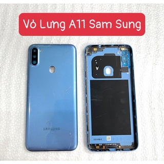 Vỏ lưng sam A11,kèm kính camera,khay sim