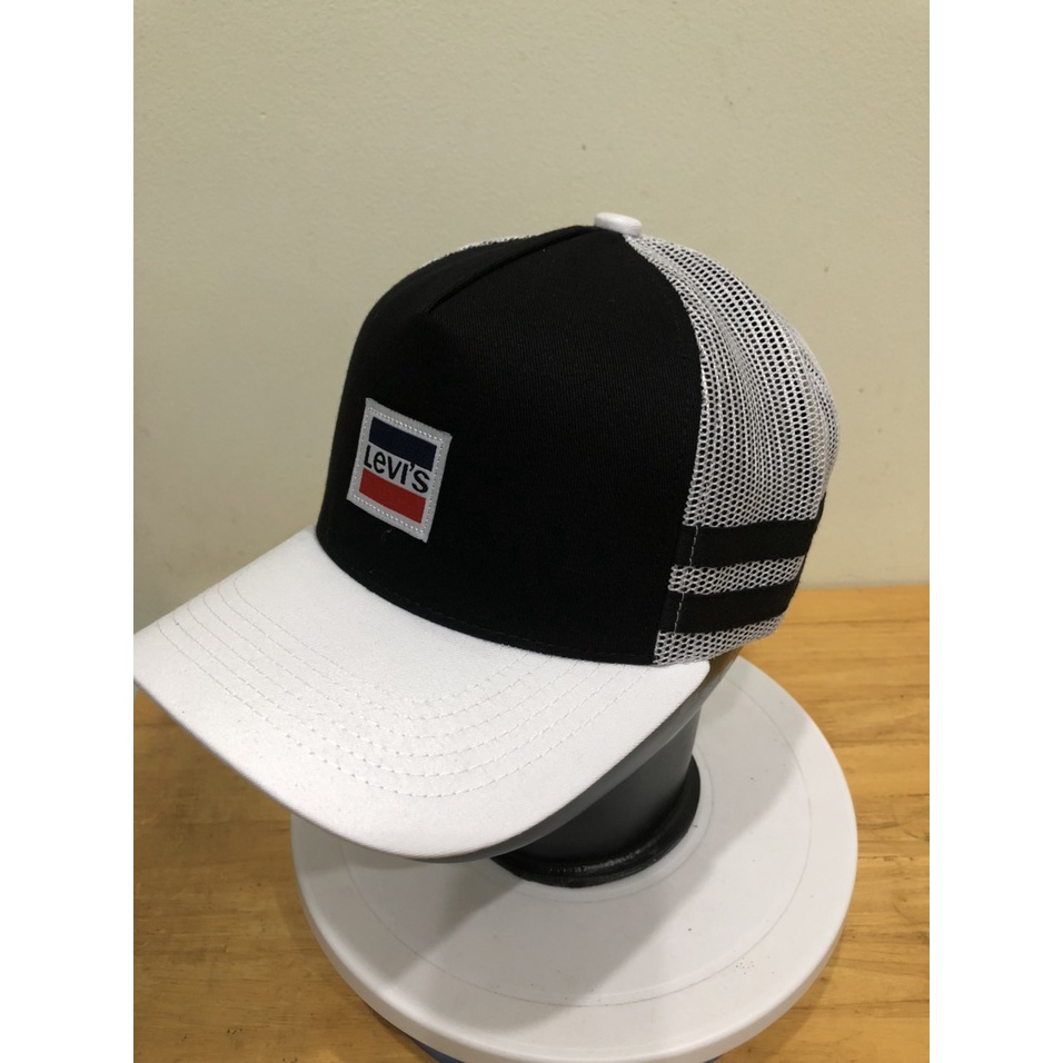 Mũ nam Levis- Nón lưỡi trai phong cách thời trang cao cấp logo vuông thêu nổi màu đen siêu đẹp. Ảnh thật 100%