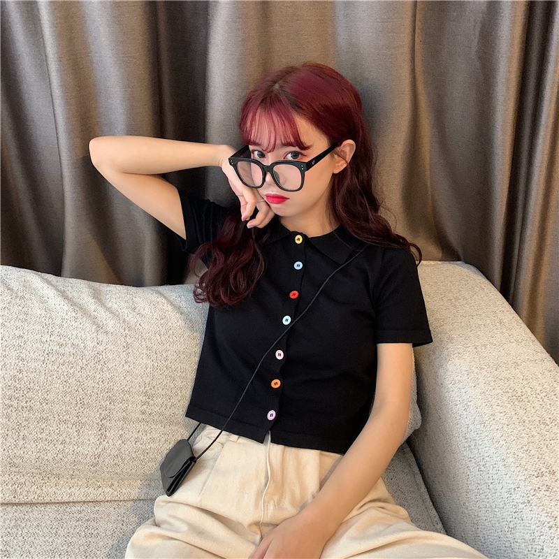 Áo Thun Polo Ngắn Tay Xinh Xắn Dành Cho Bạn Gái | BigBuy360 - bigbuy360.vn