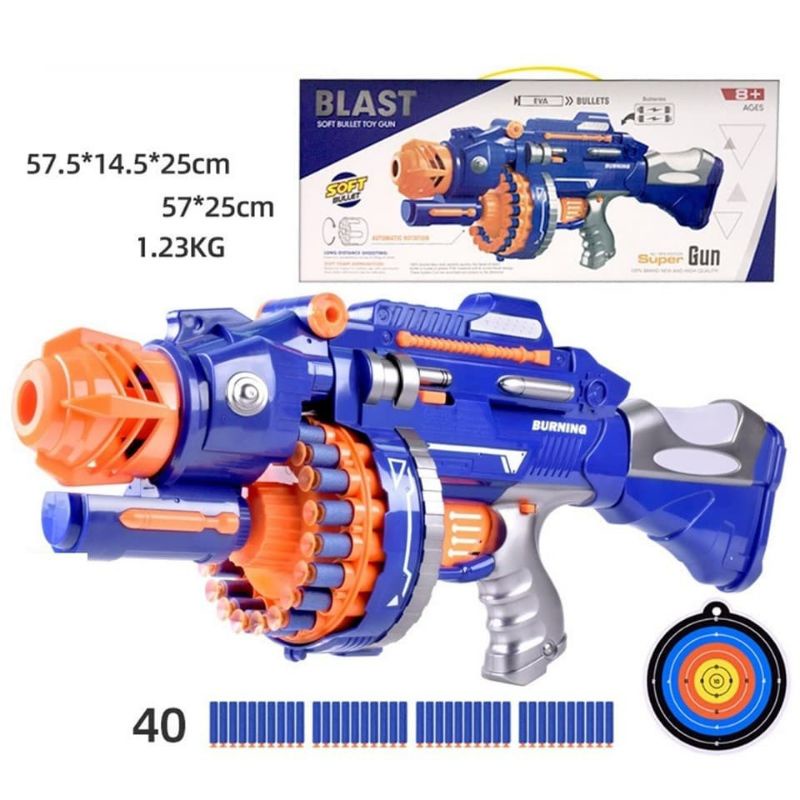 Đồ chơi điện bom mềm dành cho trẻ em Gatling