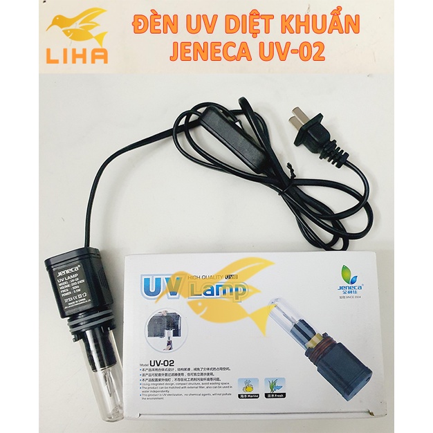 Đèn UV Diệt Khuẩn Cho Bể Cá Jeneca UV-02 3.5W