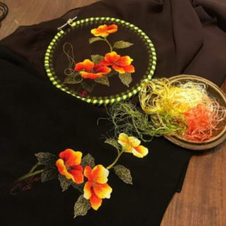 Set chỉ tơ bóng loang màu (new 23/04/23)