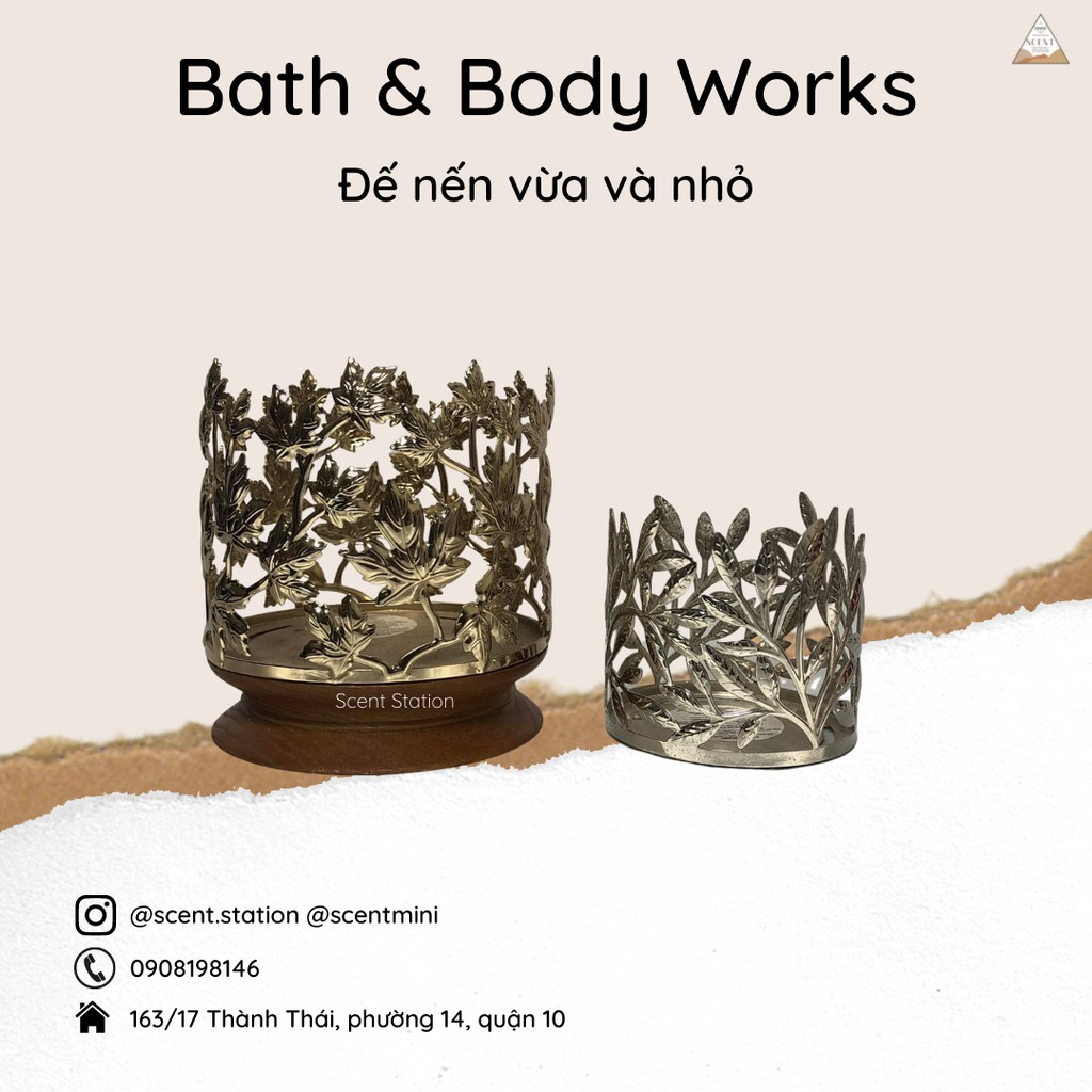 Đế nến Bath &amp; Body Works