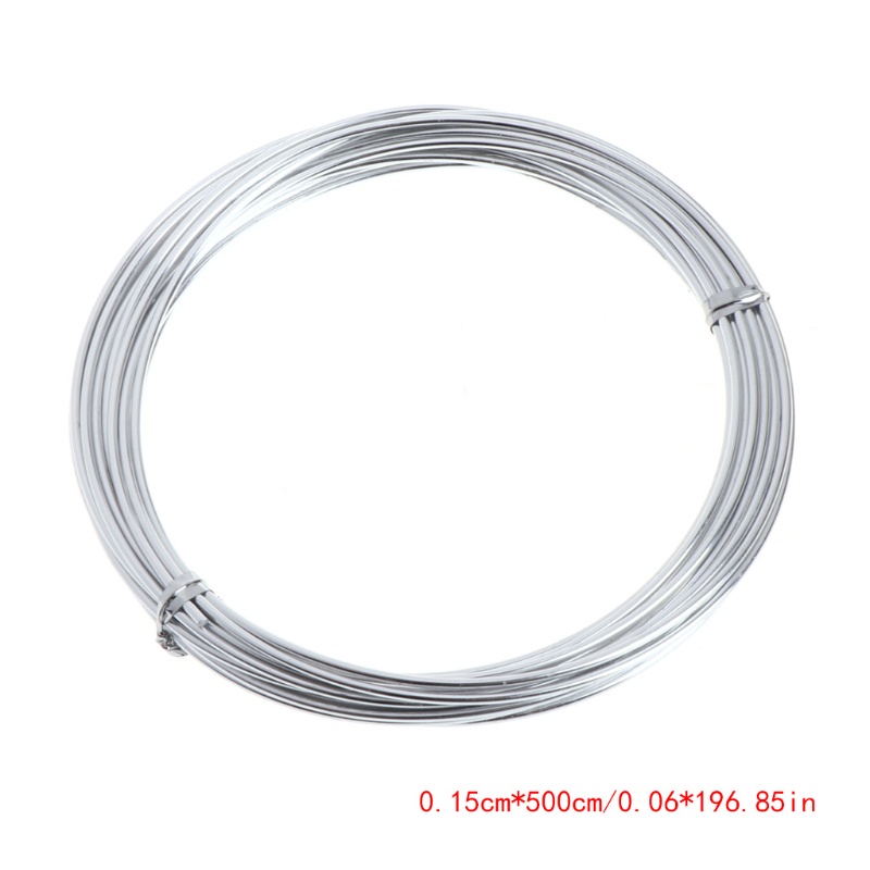 Khuôn Làm Trang Sức Bằng Dây Nhôm Dài 5m 1mm 1.5mm 2mm