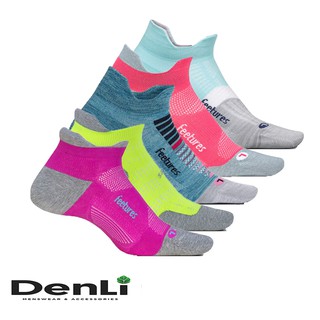 Combo 5 đôi tất, vớ thể thao siêu bền, khử mùi, chống tuột gót, chống trơn trượt, màu sắc nữ tính
